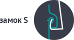 Тип замка: замок S